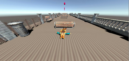Running UnityChan 02 @IDEALENS