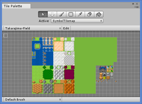 Unity 2017 Beta Tile Palette Window
